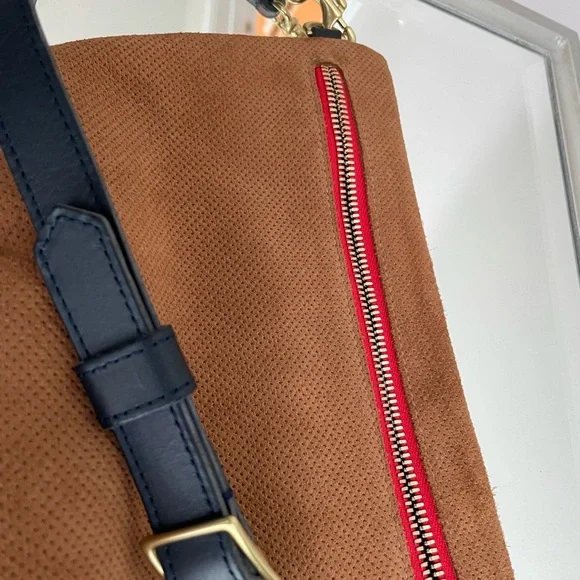 Tan Leather Clare V. Fanny - Picture 3 of 6